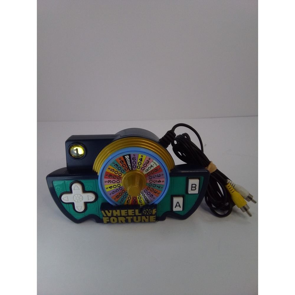Jakks Pacific Wheel of Fortune Plug and Play TV Game Console 2005 Used Tested